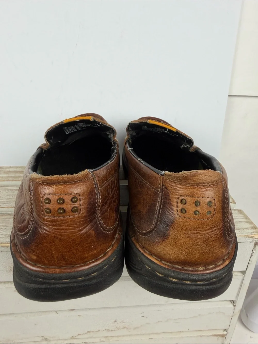 Timberland brown leather